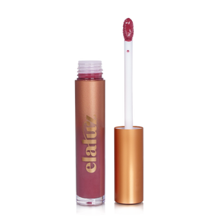 Elaluz OilInfused Lip Gloss in Atrevido on white background